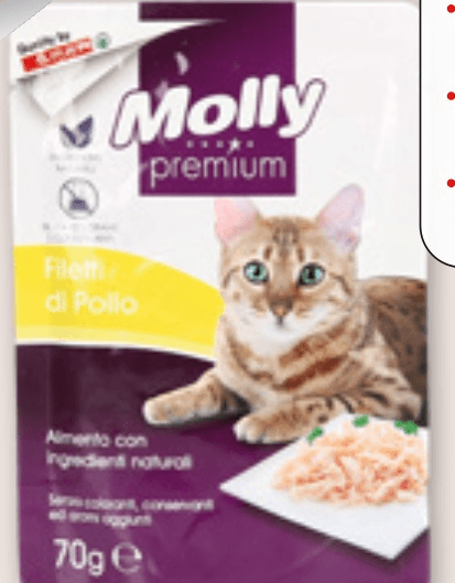 Molly Premium Hrana za mačke 70 g - Akcija v trgovini Spar