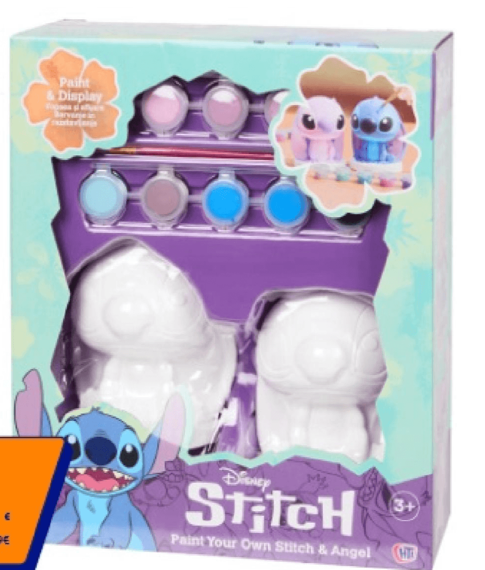 Disney Stitch Nariši svojega Stitcha in Angel 2 kosa Akcija v trgovini Action