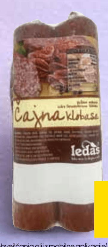 Čajna klobasa 280 g Ledas - Akcija v trgovini Tuš