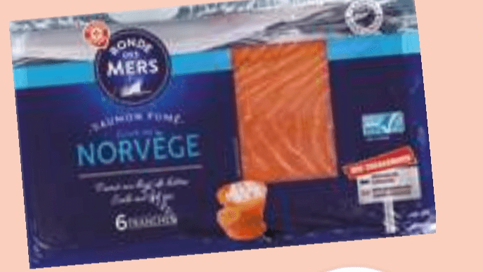 Dimljeni norveški losos 210 g Ronde des Mers Akcija v trgovini E.Leclerc
