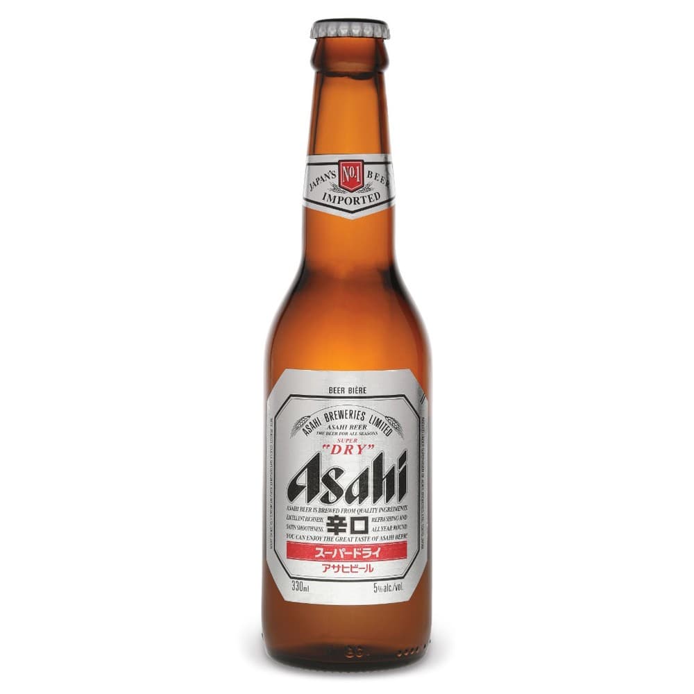 Asahi pivo "Japonska" 0,33 l Akcija v trgovini E.Leclerc