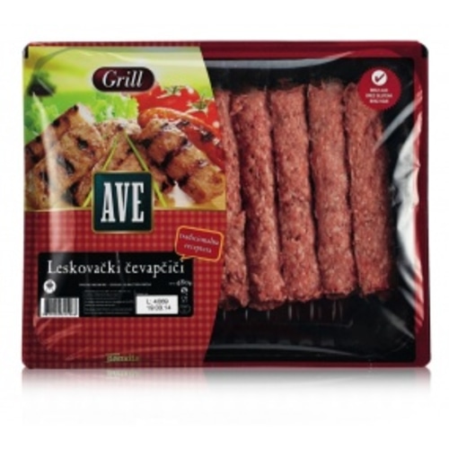 Leskovački ćevapčići 480 g Ave Akcija v trgovini Spar