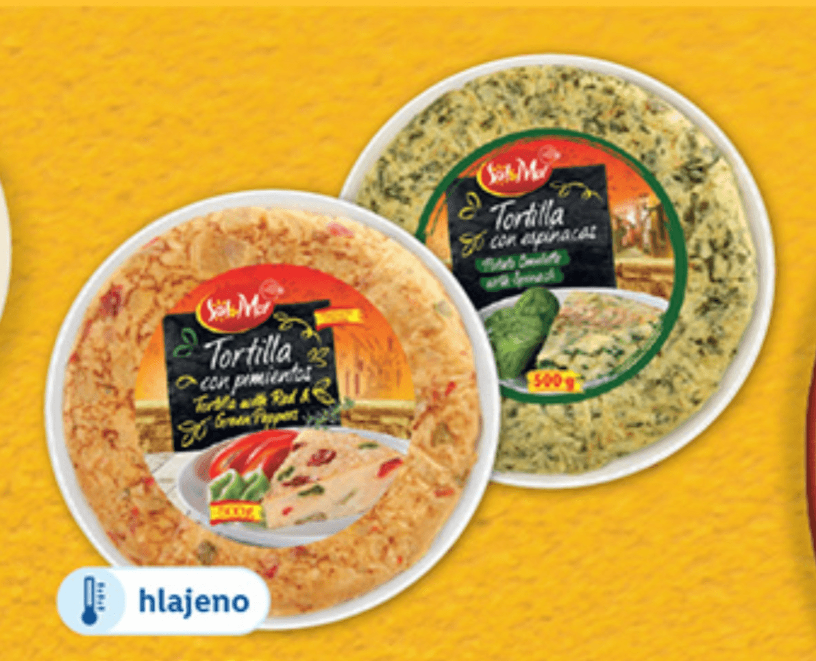Sol&Mar krompirjeva omleta 500 g Akcija v trgovini Lidl
