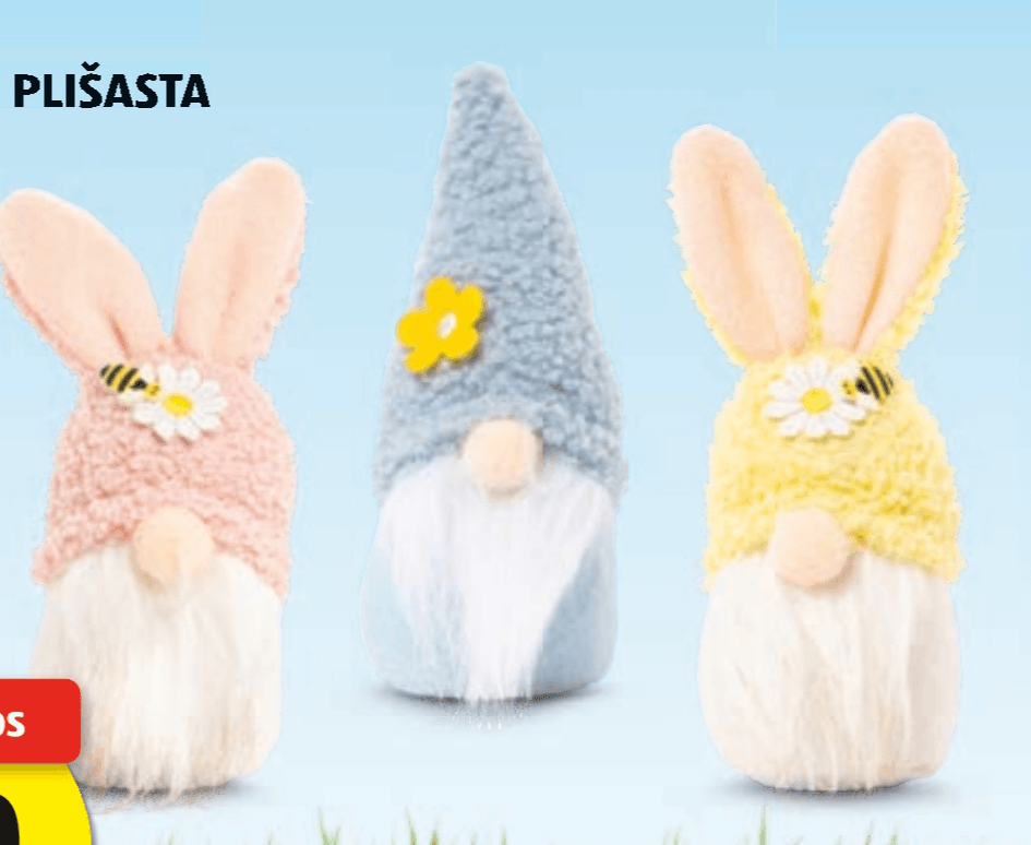 Velikonočna plišasta figura Home Creation - Akcija v trgovini Hofer