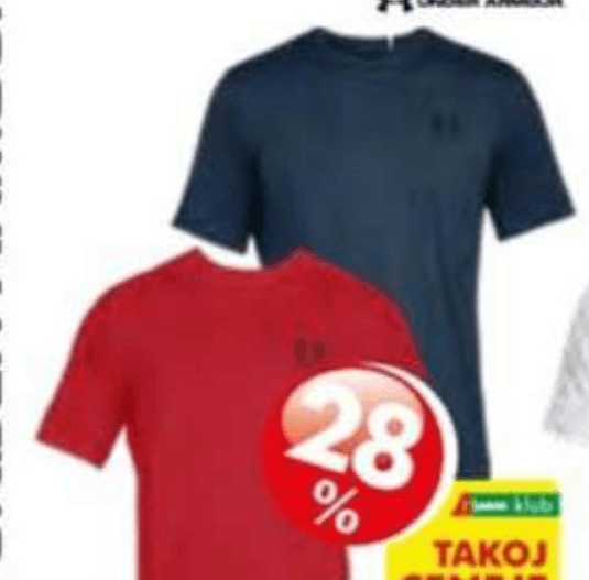 MOŠKA MAJICA Under Armour - Akcija v trgovini Jager
