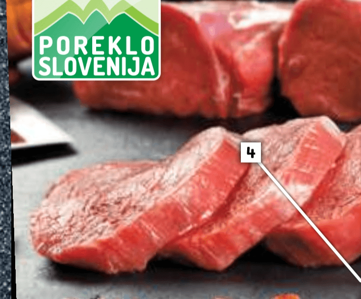 Pljučna pečenka Akcija v trgovini E.Leclerc