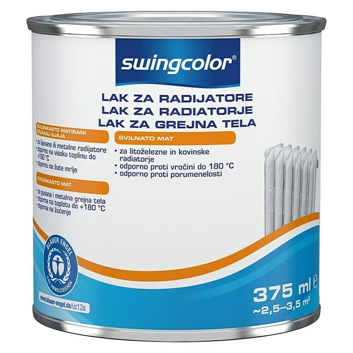 Lak za radiatorje 2,5 l swingcolor Akcija v trgovini Bauhaus