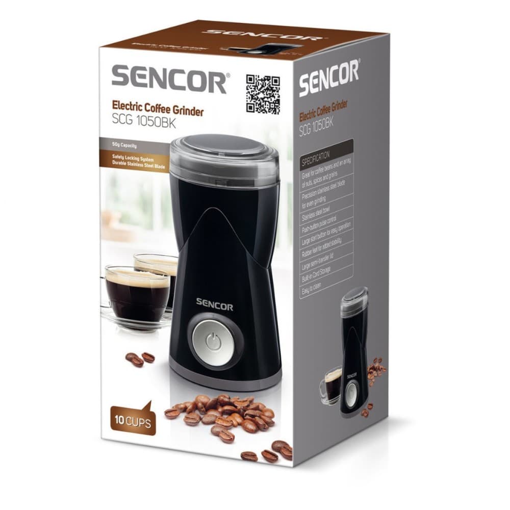 Sencor Kavni mlinček SCG 1050BK Akcija v trgovini Jager