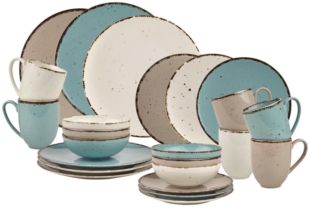 Kombinirani jedilni servis „Urban Life" 24/1, 24-DELNI SET, ZA 6 OSEB LANDSCAPE - Akcija v trgovini Lesnina