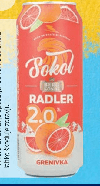 Radler grenivka 0,5 l Akcija v trgovini Hofer