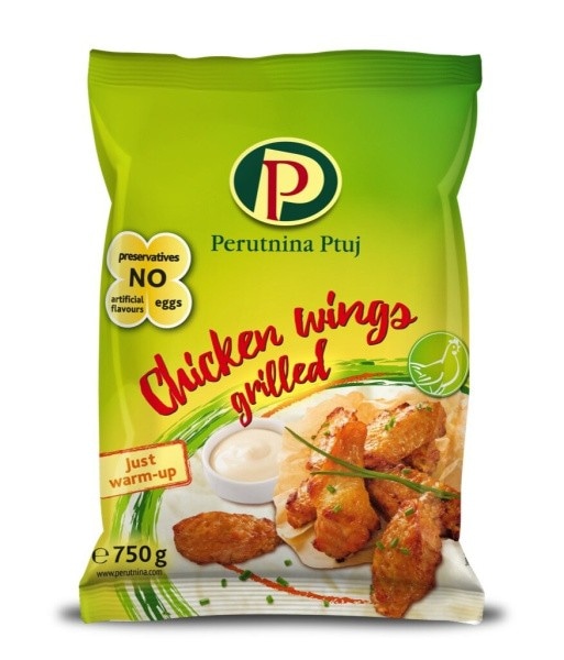 Perutnina Ptuj panirana piščančja krilca 750 g + 250 g GRATIS Akcija v trgovini Tuš