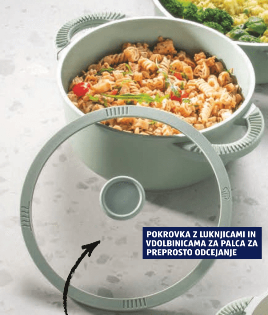 Crofton lonec s pokrovko Ø 24 cm Akcija v trgovini Hofer