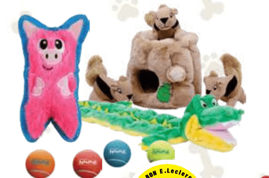 Vse igrače za pse Outward Hound - Akcija v trgovini E.Leclerc