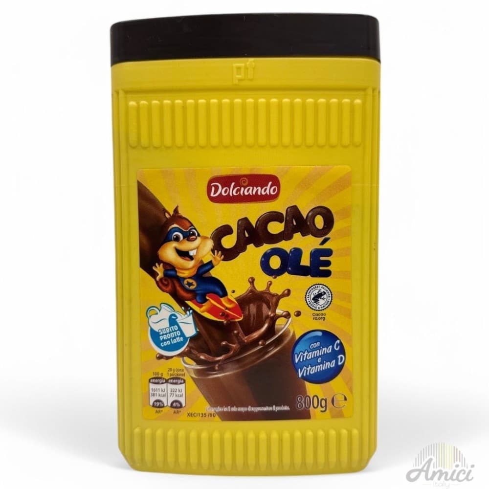 Dolciando Cacao Ole pripravek za kakavov napitek 800 g Akcija v trgovini Eurospin
