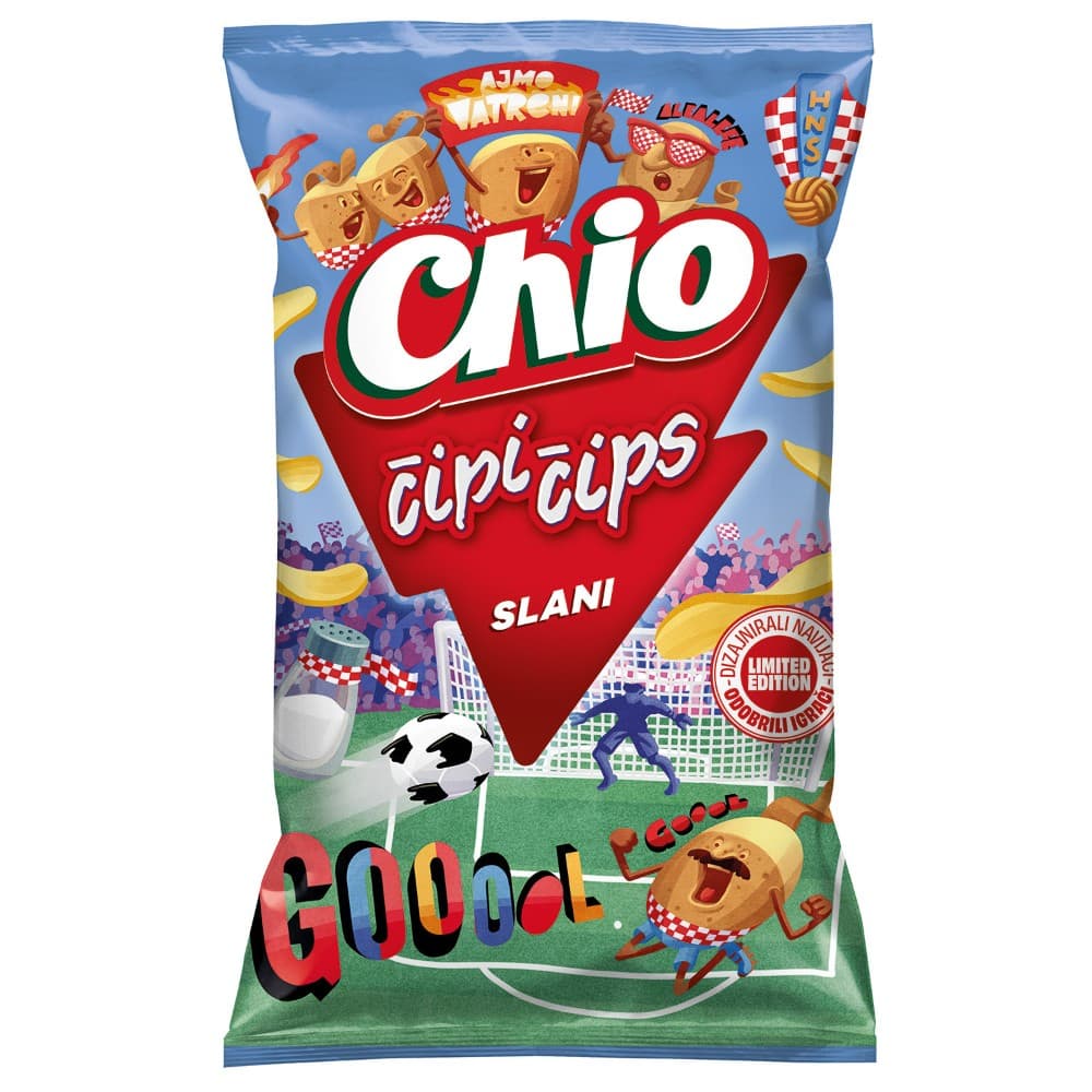 Čips Chio slani 200 g Akcija v trgovini Spar