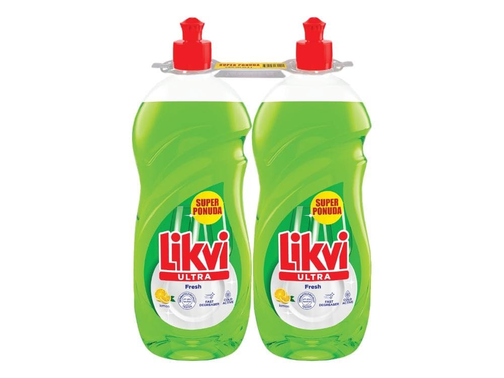 Likvi detergent za pomivanje posode 2 x 900 ml Akcija v trgovini Lidl
