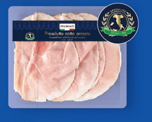 Pečena šunka 90 g Italiamo - Akcija v trgovini Lidl