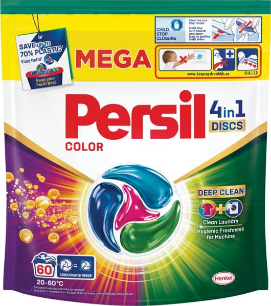 Persil Detergent 3,60 l, 3,96 l ali 60 pranj Akcija v trgovini Tuš