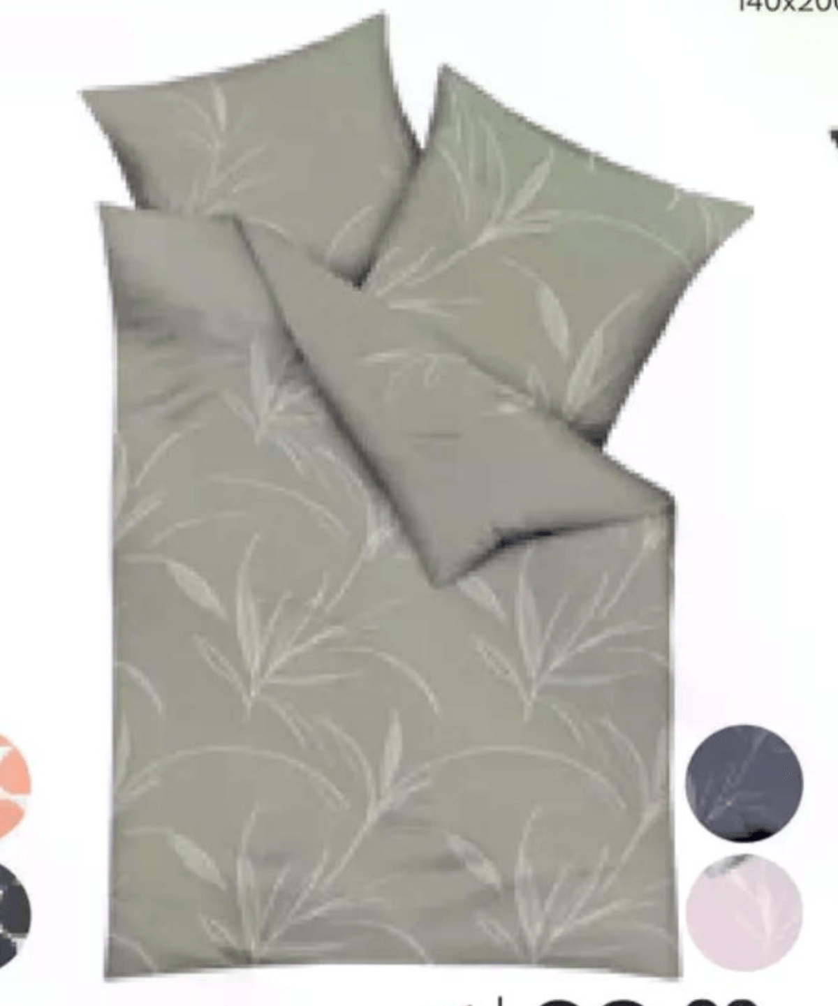 Posteljnina iz satena 140/200, 140x200/60x80 cm kaeppel - Akcija v trgovini Rutar