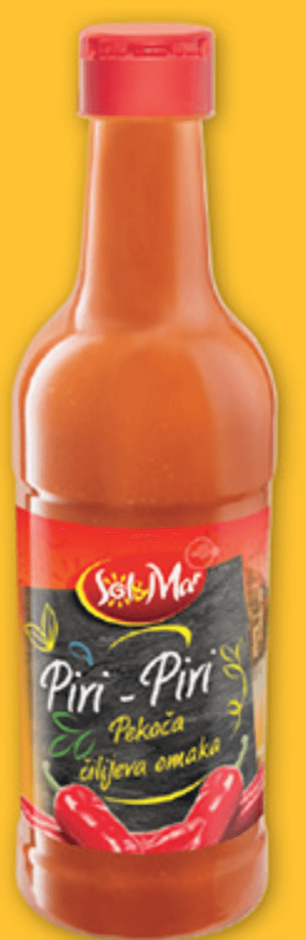 Sol&Mar pekoča čilijeva omaka Piri-Piri 195 ml Akcija v trgovini Lidl