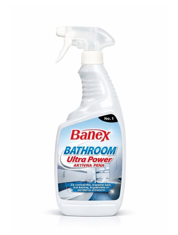 Banex Bathroom ultra power čistilo za kopalnice 500 ml Akcija v trgovini Tuš