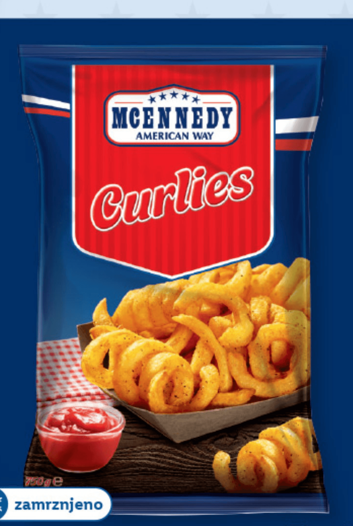 MCENNEDY Zaviti krompirčki „Curlies“ 750 g - Akcija v trgovini Lidl