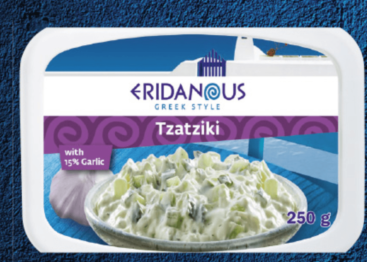 Eridanous Tzatziki 250 g Akcija v trgovini Lidl
