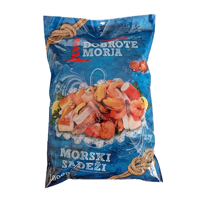 Morski sadeži Dobrote Morja 900 g Akcija v trgovini E.Leclerc