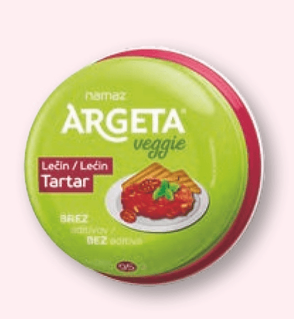 Zelenjavni tartar 95 g Argeta - Akcija v trgovini Spar