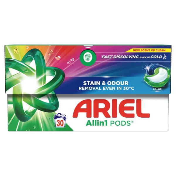 Kapsule za pranje perila Ariel 30/1, PC30 Akcija v trgovini Mercator