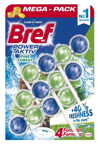 Izbrani osvežilci WC Bref 3 x 42 g ali 3 x 50 g - Akcija v trgovini Mercator