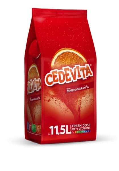 Cedevita v prahu 900 g Akcija v trgovini Spar