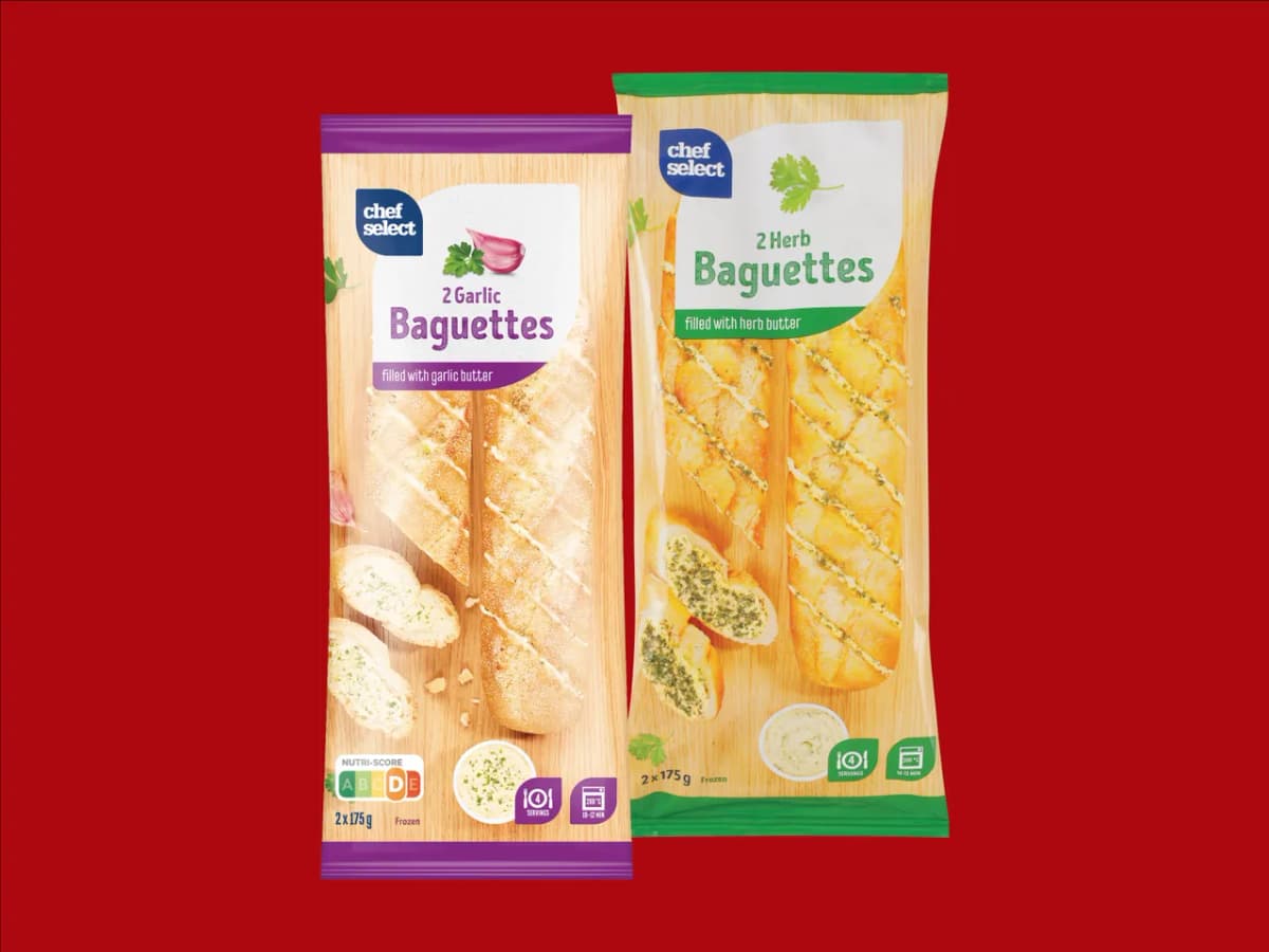 Chef Select bageta 2 x 175 g Akcija v trgovini Lidl