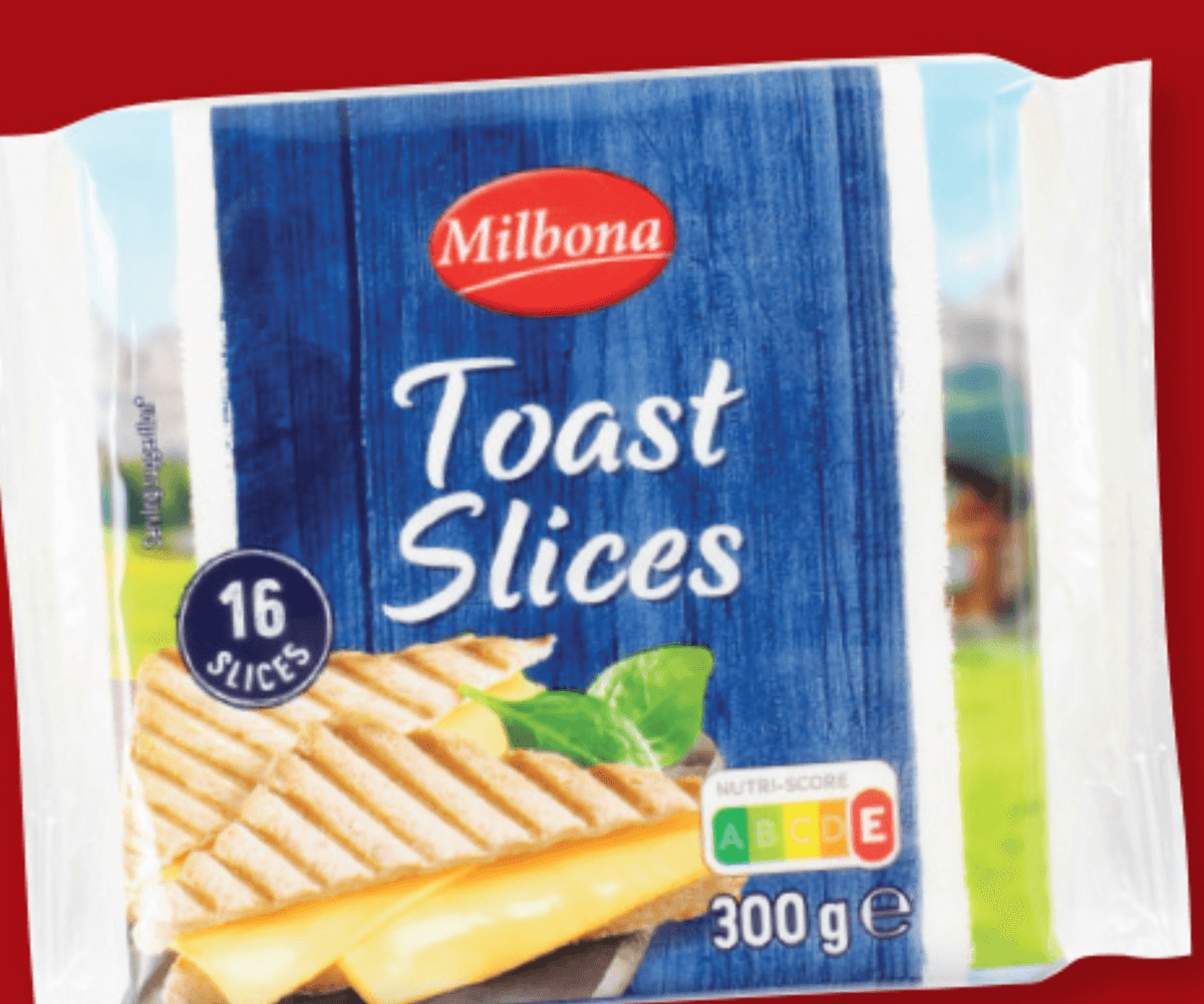 Milbona topljeni sir v lističih 300 g Akcija v trgovini Lidl