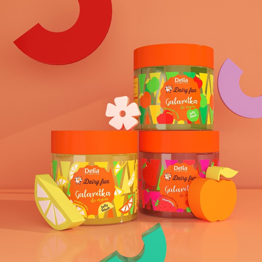 Delia Dairy fun jelly (žele in puding) več vrst 250 ml / 250 g Akcija v trgovini Tuš