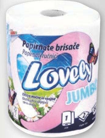 KUHINJSKE BRISAČE Lovely Akcija v trgovini Spar