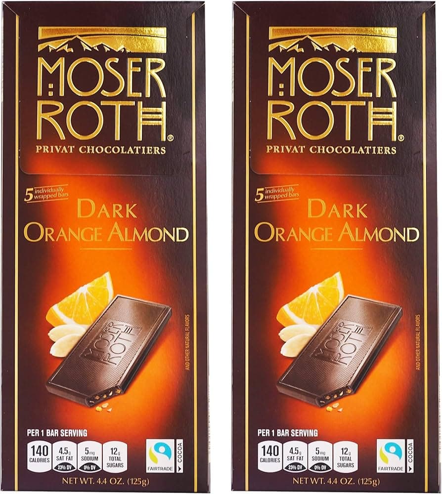 Moser Roth polnjena temna čokolada 140 g Akcija v trgovini Hofer