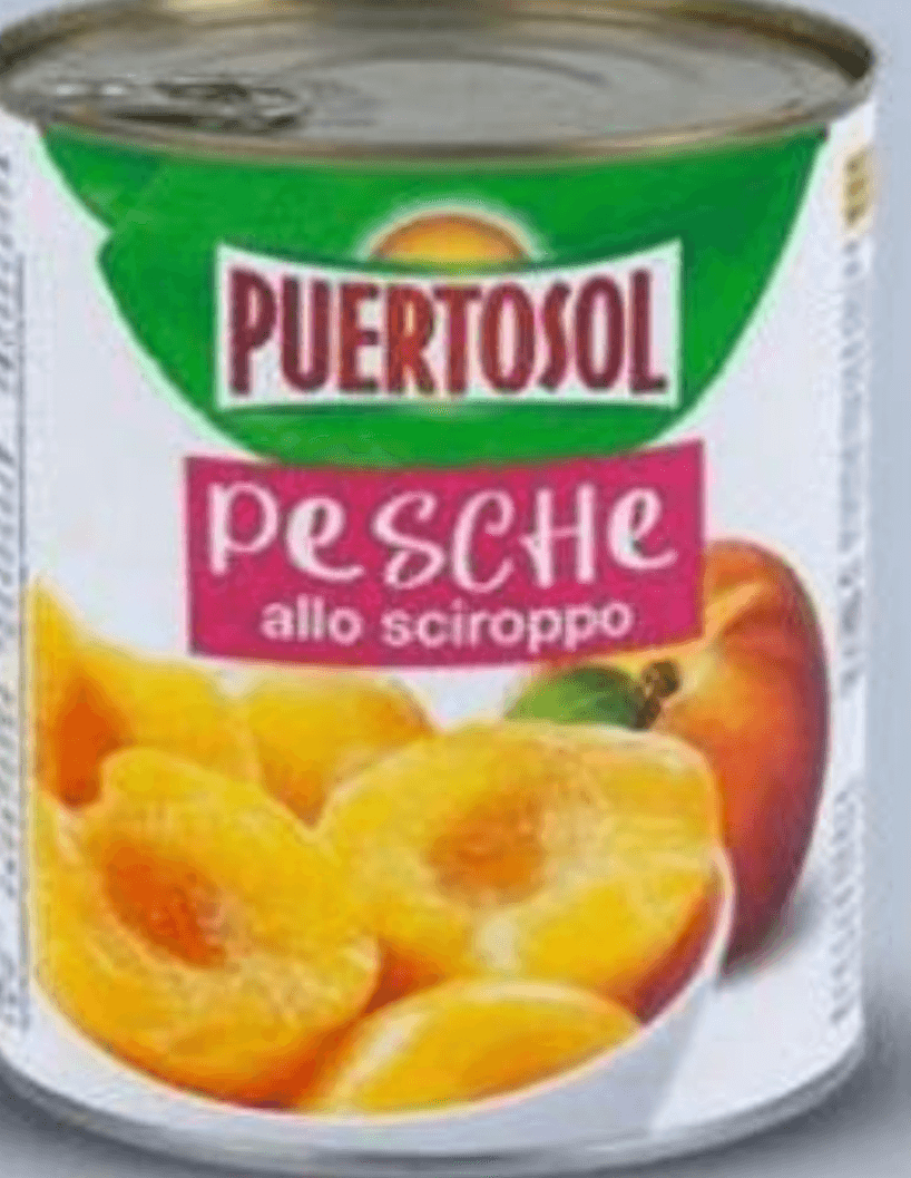 Puertosol breskov kompot 825 g Akcija v trgovini Eurospin