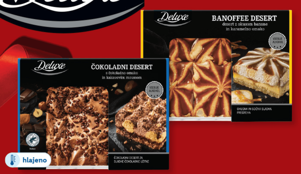 Deluxe Desert 500 g - Akcija v trgovini Lidl