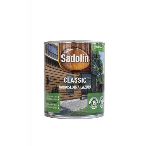 Sadolin Classic tankoslojna lazura za les 750 ml Akcija v trgovini Bauhaus