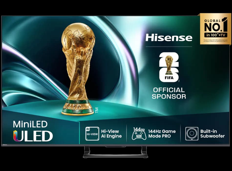Mini-LED Smart TV Hisense U7Q 55"/139 cm Akcija v trgovini Merkur
