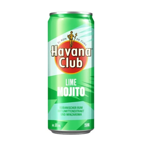 Alkoholna pijača Rum Havana Club Lime Mojito 0,25 l Akcija v trgovini Spar