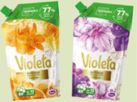 Violeta mehčalec za perilo 2 l Akcija v trgovini Mueller