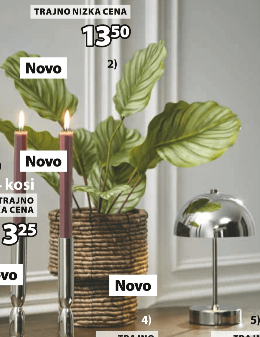 Umetna rastlina ROLF - Akcija v trgovini Jysk