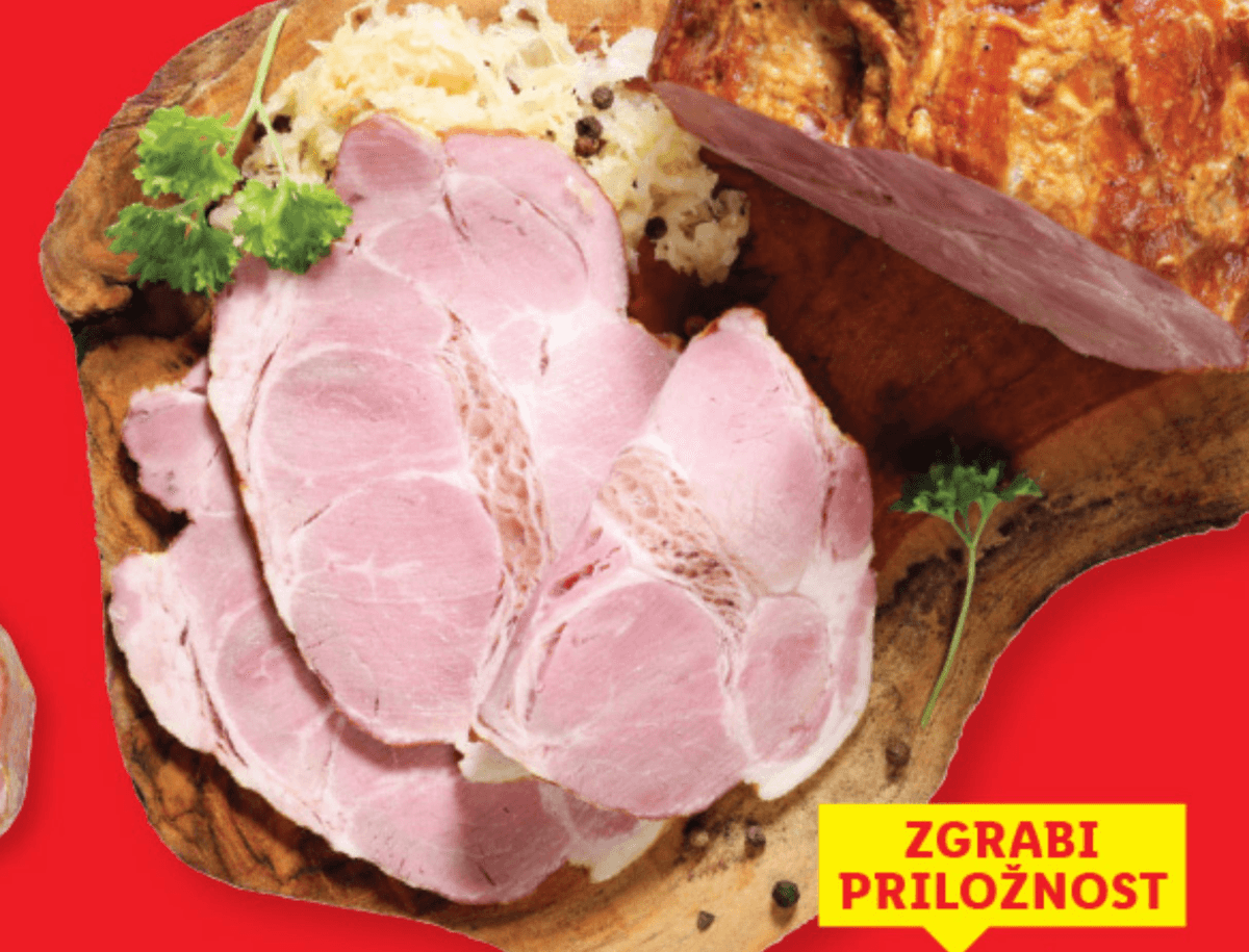 FINGUŠT Prekajen vrat 500 g Akcija v trgovini Lidl