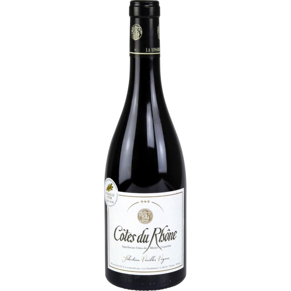 Sélection Vieilles Vignes Côtes du Rhône 0,75 l Akcija v trgovini E.Leclerc
