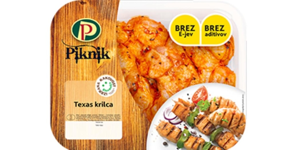 Texas krilca 500 g PERUTNINA PTUJ PIKNIK - Akcija v trgovini E.Leclerc