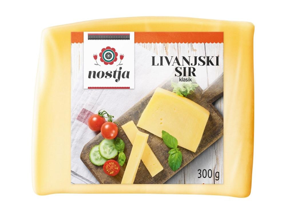 NOSTJA Livanjski sir 300 g - Akcija v trgovini Lidl