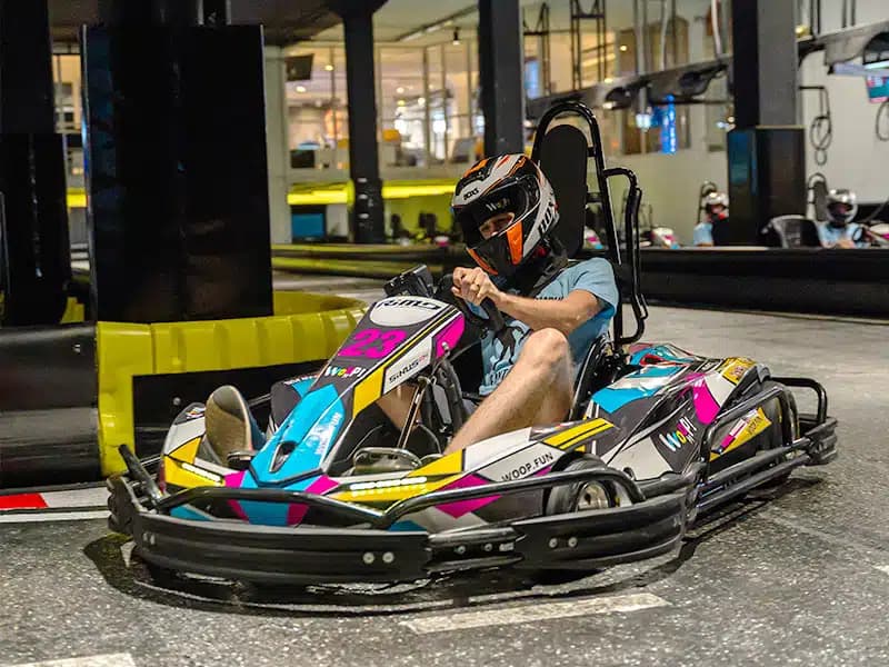 Woop! Karting 1x vožnja Akcija v trgovini Tuš