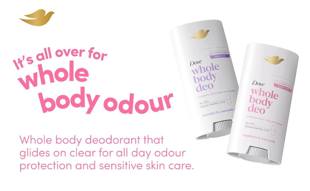 Dove izdelki Whole Body Akcija v trgovini Mueller